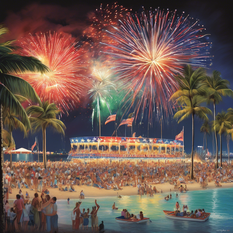 Unforgettable July 4th: Miami’s Spectacular Fireworks and Concert